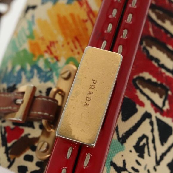 Prada Multicolour Canvas Shoulder Bag (Pre-Owned) - Picture 7 of 16